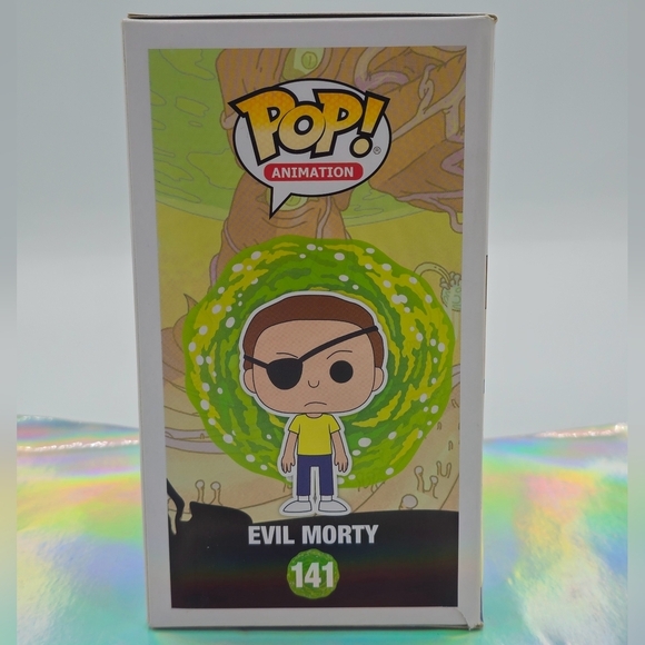 Funko POP! Rick and Morty Evil Morty #141 Vinyl Figure - Picture 5 of 6